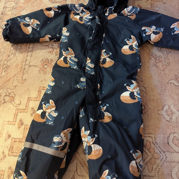 Reima Finland Snowsuit with Animal Print Baby 18-24 Months - Picture 2 of 10